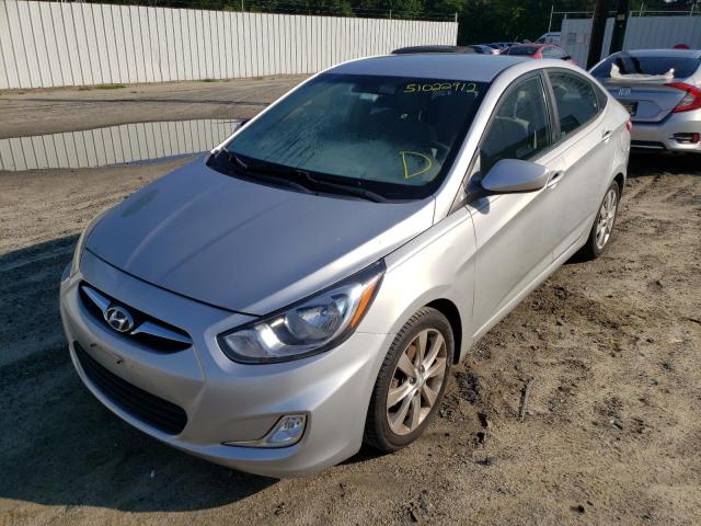 Photo 2 from auction – 2012 HYUNDAI ACCENT GLS with VIN KMHCU4AEXCU127267