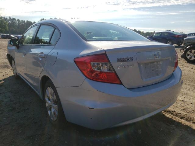 Photo 3 from auction – 2012 HONDA CIVIC LX with VIN 2HGFB2F50CH517755
