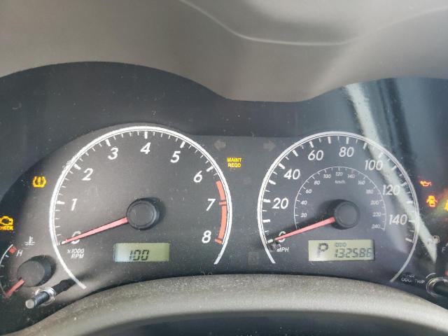 Photo 8 from auction – 2009 TOYOTA COROLLA BA with VIN 2T1BU40E39C160036