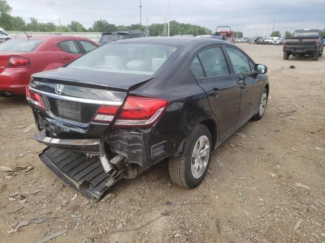 Photo 4 from auction – 2014 HONDA CIVIC LX with VIN 19XFB2E50EE020476
