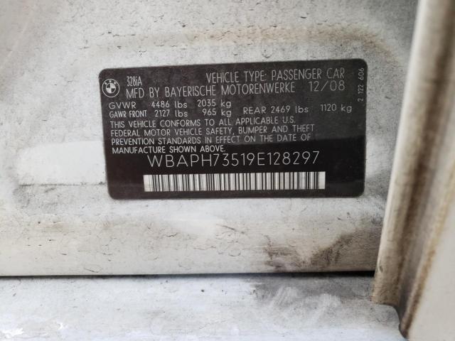 Photo 10 from auction – 2009 BMW 328 I with VIN WBAPH73519E128297