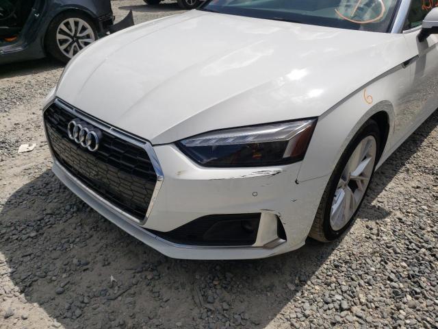 Photo 9 from auction – 2021 AUDI A5 PREMIUM with VIN WAUWAGF51MN002655