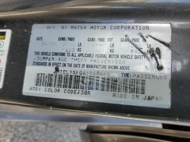 Photo 10 from auction – 2010 MAZDA 3 I with VIN JM1BL1SF0A1149446