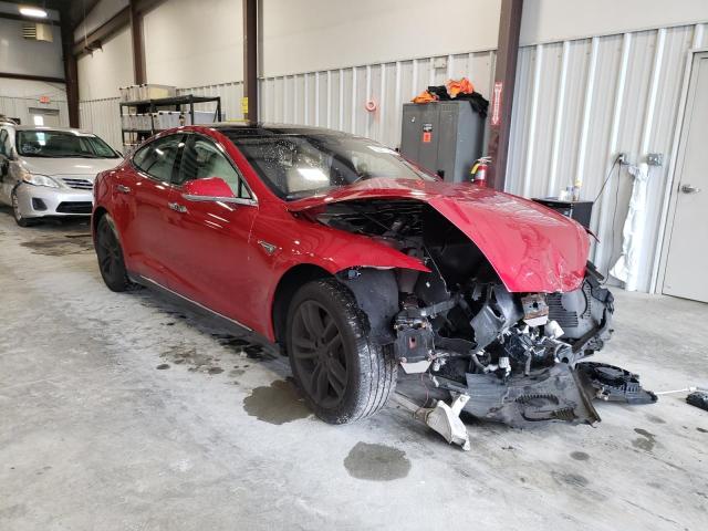TESLA MODEL S 2015 with VIN 5YJSA1E20FF101992 - Photo from auction
