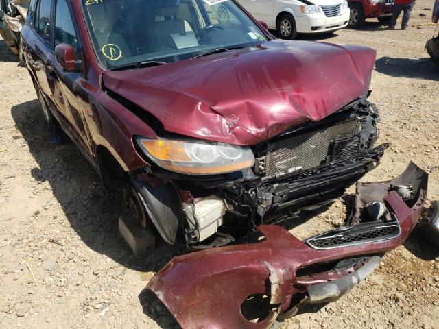 Photo 9 from auction – 2008 HYUNDAI SANTA FE G with VIN 5NMSG73E48H145865