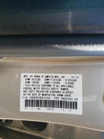 Photo 10 from auction – 2014 HONDA ACCORD SPO with VIN 1HGCR2F59EA131500