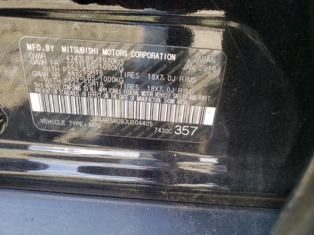 Photo 10 from auction – 2018 MITSUBISHI OUTLANDER with VIN JA4AR3AU9JU004405