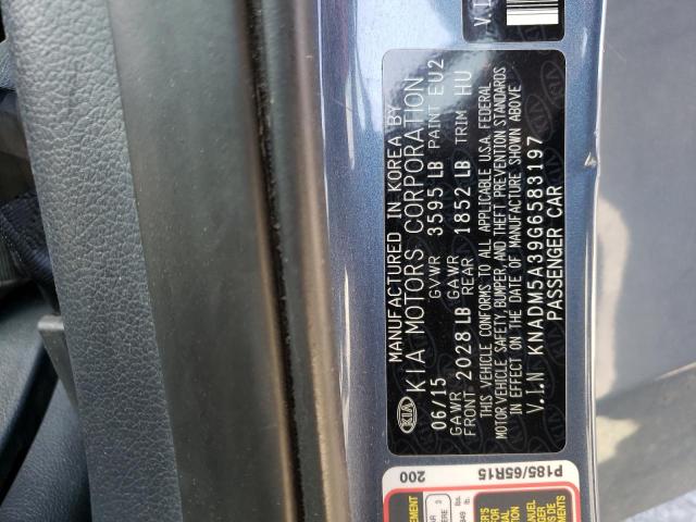 Photo 10 from auction – 2016 KIA RIO LX with VIN KNADM5A39G6583197