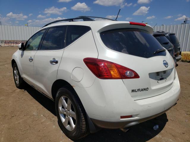 Photo 3 from auction – 2009 NISSAN MURANO S with VIN JN8AZ18W39W123749