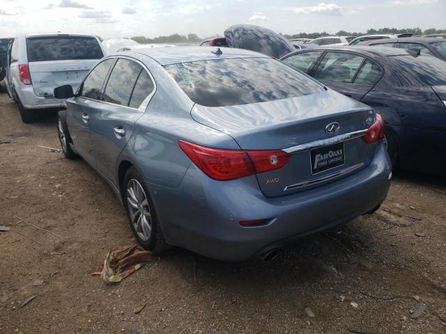 Photo 3 from auction – 2015 INFINITI Q50 BASE with VIN JN1BV7AR2FM417155