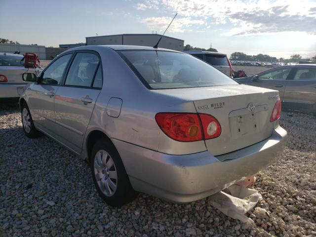 Photo 3 from auction – 2003 TOYOTA COROLLA CE with VIN JTDBR32EX32004610
