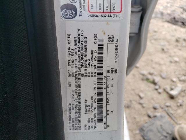 Photo 10 from auction – 2017 FORD FIESTA SE with VIN 3FADP4BJ6HM166175