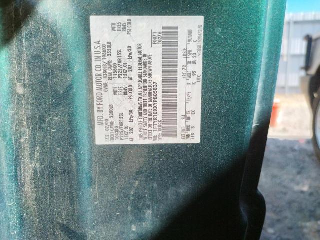 Photo 10 from auction – 2000 FORD RANGER with VIN 1FTYR10XXYPB05837