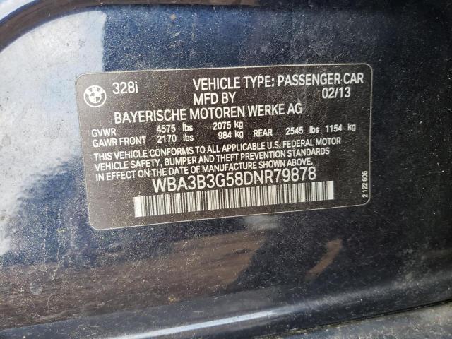 Photo 10 from auction – 2013 BMW 328 XI with VIN WBA3B3G58DNR79878