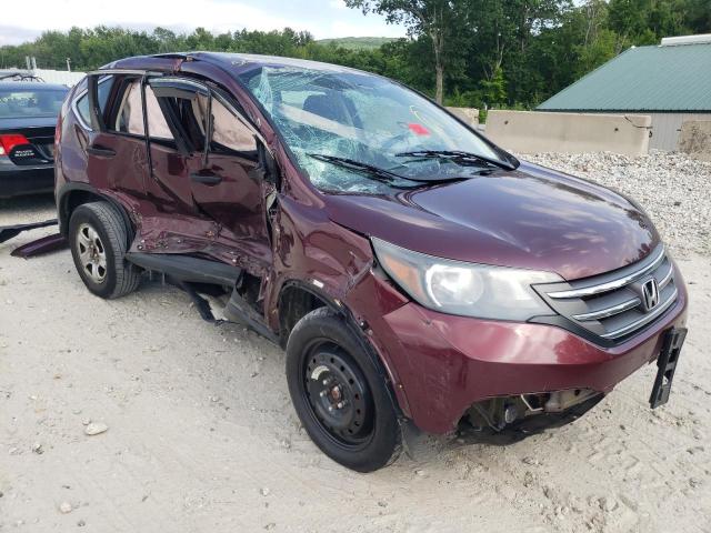 HONDA CR-V LX 2012 with VIN 5J6RM4H35CL024499 - Photo from auction