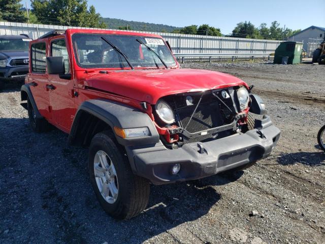 JEEP WRANGLER U 2019 with VIN 1C4HJXDG0KW653380 - Photo from auction