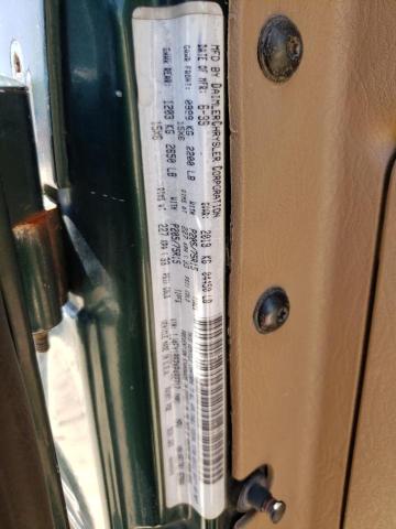 Photo 10 from auction – 1999 JEEP WRANGLER / with VIN 1J4FY19S2XP492717