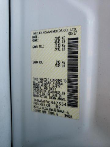 Photo 10 from auction – 2017 NISSAN MAXIMA 3.5 with VIN 1N4AA6AP7HC447554