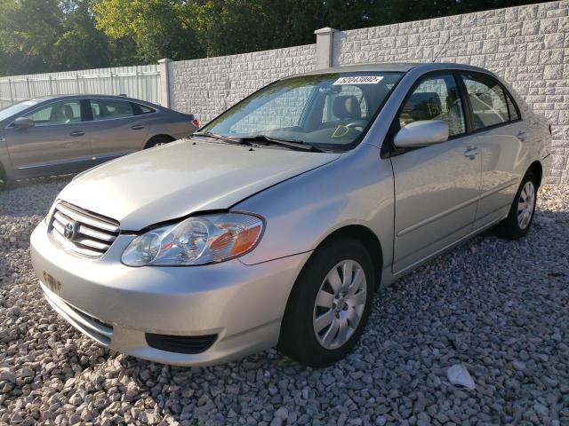 Photo 2 from auction – 2003 TOYOTA COROLLA CE with VIN JTDBR32EX32004610