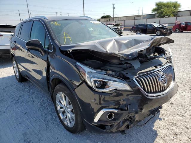 BUICK ENVISION E 2018 with VIN LRBFX1SA1JD017495 - Photo from auction