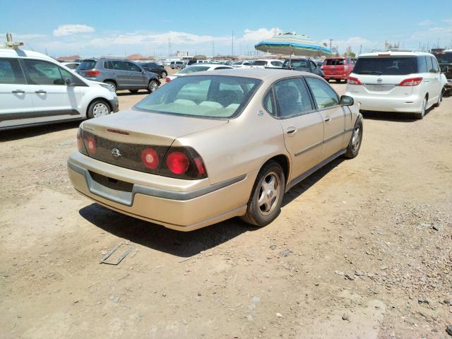 Photo 4 from auction – 2004 CHEVROLET IMPALA with VIN 2G1WF55K649338667