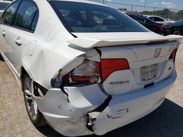 Photo 9 from auction – 2007 HONDA CIVIC SI with VIN 2HGFA555X7H711544