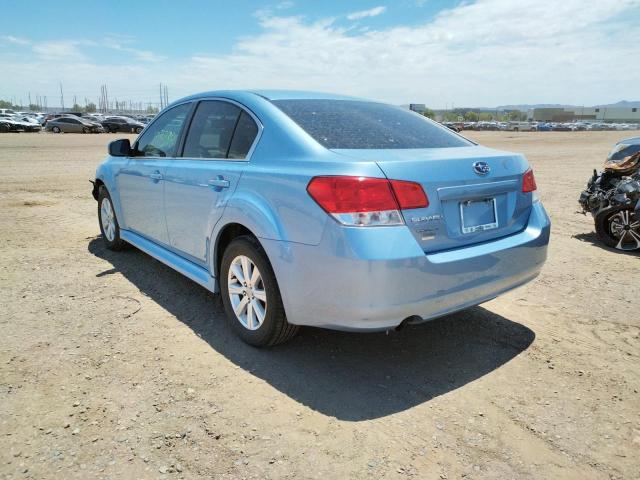 Photo 3 from auction – 2012 SUBARU LEGACY 2.5 with VIN 4S3BMCA67C3034523