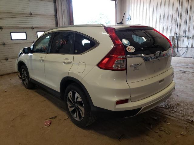 Photo 3 from auction – 2015 HONDA CR-V TOURI with VIN 5J6RM4H96FL028067