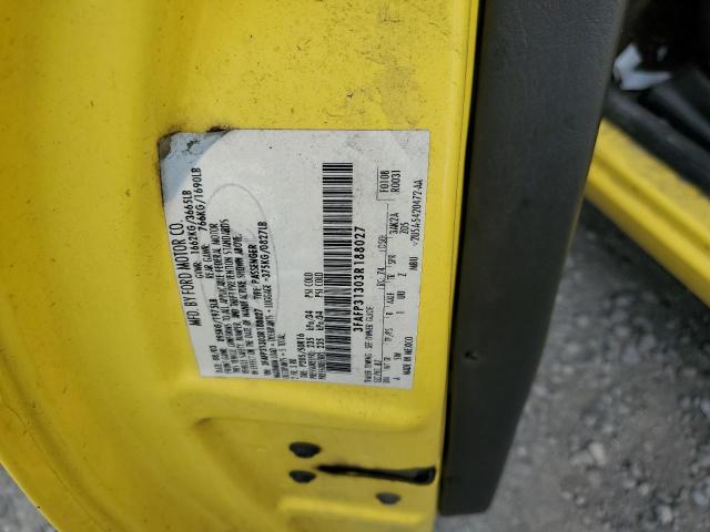 Photo 10 from auction – 2003 FORD FOCUS ZX3 with VIN 3FAFP31303R188027