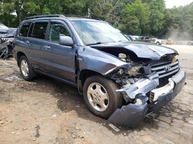 TOYOTA HIGHLANDER 2006 with VIN JTEGP21A660120967 - Photo from auction