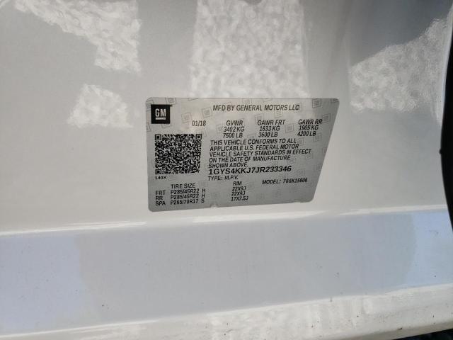 Zdjęcie 10 z aukcji – 2018 CADILLAC ESCALADE E z VIN 1GYS4KKJ7JR233346