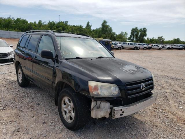 TOYOTA HIGHLANDER 2004 with VIN JTEDD21A540083693 - Photo from auction
