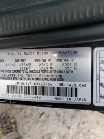Photo 10 from auction – 2017 MAZDA 6 TOURING with VIN JM1GL1V51H1123764