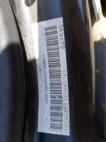 Photo 10 from auction – 2006 CHEVROLET COBALT LT with VIN 1G1AL55F467642767