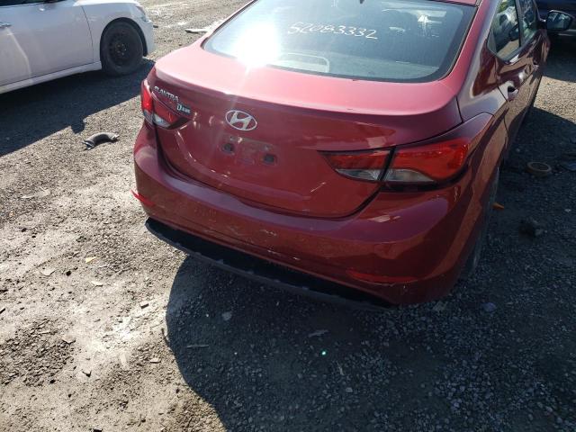 Photo 9 from auction – 2016 HYUNDAI ELANTRA SE with VIN 5NPDH4AE1GH752458