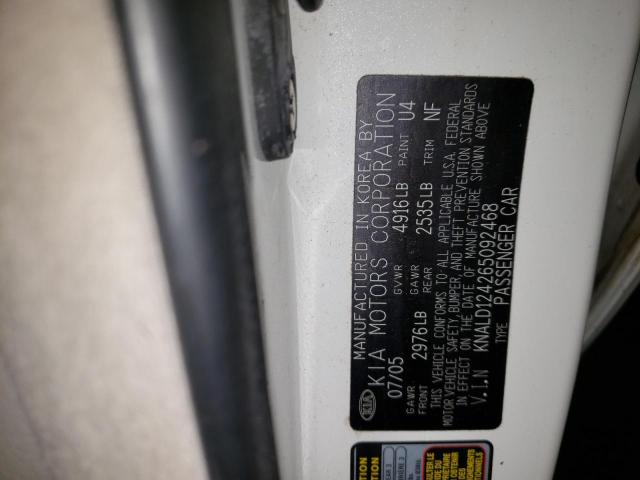 Photo 10 from auction – 2006 KIA AMANTI with VIN KNALD124265092468