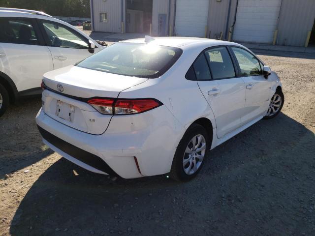 Photo 4 from auction – 2021 TOYOTA COROLLA LE with VIN JTDEPMAE6MJ144610