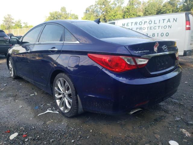 Photo 3 from auction – 2012 HYUNDAI SONATA SE with VIN 5NPEC4AB3CH457381
