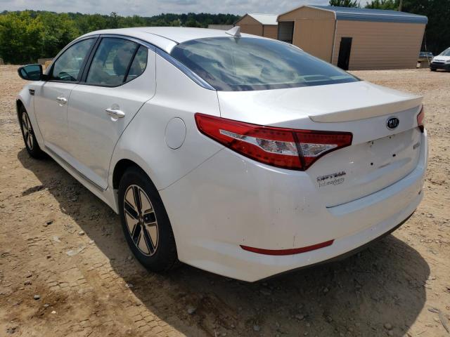 Photo 3 from auction – 2012 KIA OPTIMA HYB with VIN KNAGM4AD7C5011299
