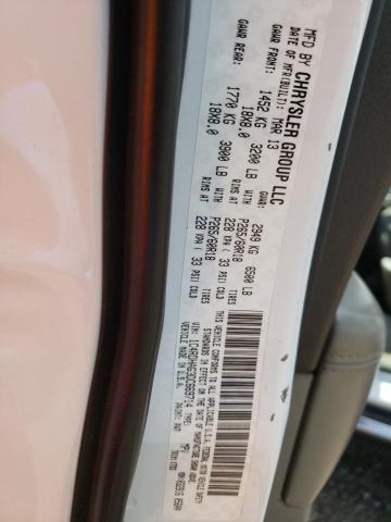 Photo 10 from auction – 2013 DODGE DURANGO SX with VIN 1C4RDHAG3DC669714