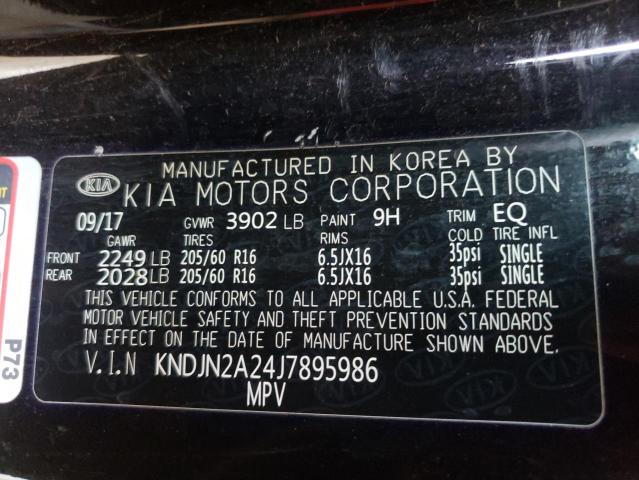Photo 10 from auction – 2018 KIA SOUL with VIN KNDJN2A24J7895986