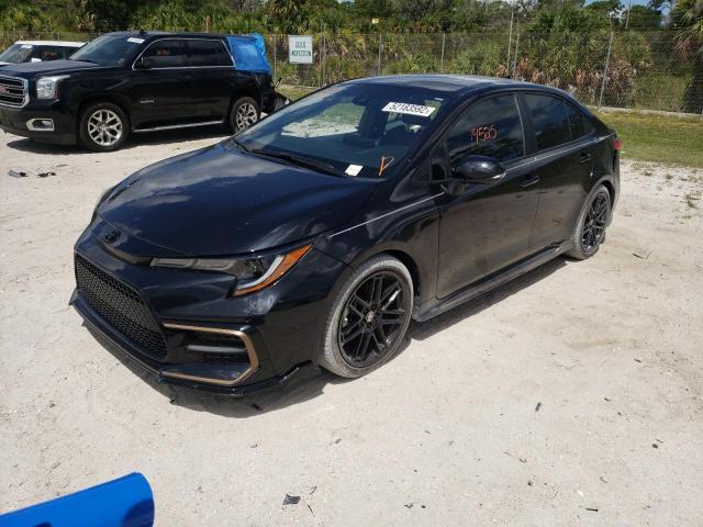 Photo 2 from auction – 2021 TOYOTA COROLLA SE with VIN 5YFS4MCE4MP083939