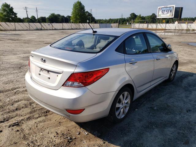 Photo 4 from auction – 2012 HYUNDAI ACCENT GLS with VIN KMHCU4AEXCU127267