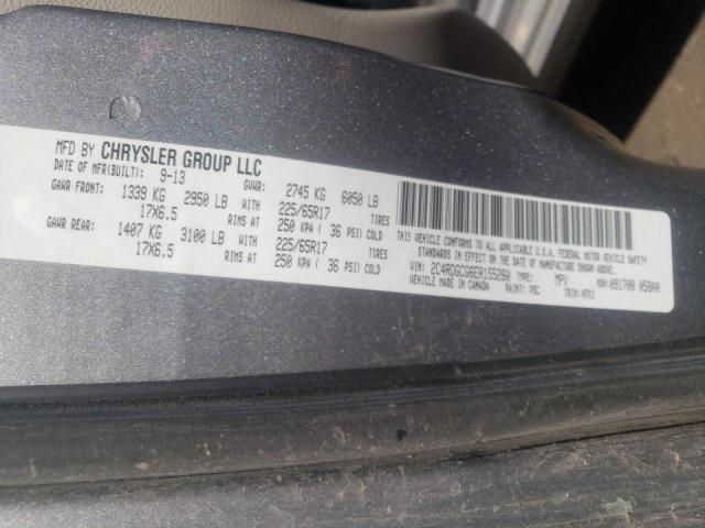 Photo 10 from auction – 2014 DODGE GRAND CARA with VIN 2C4RDGCG6ER155260