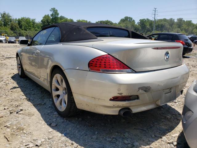 Photo 3 from auction – 2006 BMW 650 I with VIN WBAEK13466CN79553