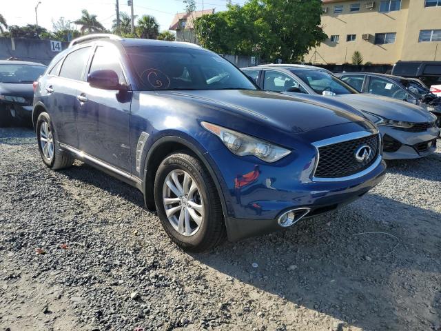 INFINITI QX70 2017 with VIN JN8CS1MUXHM141466 - Photo from auction