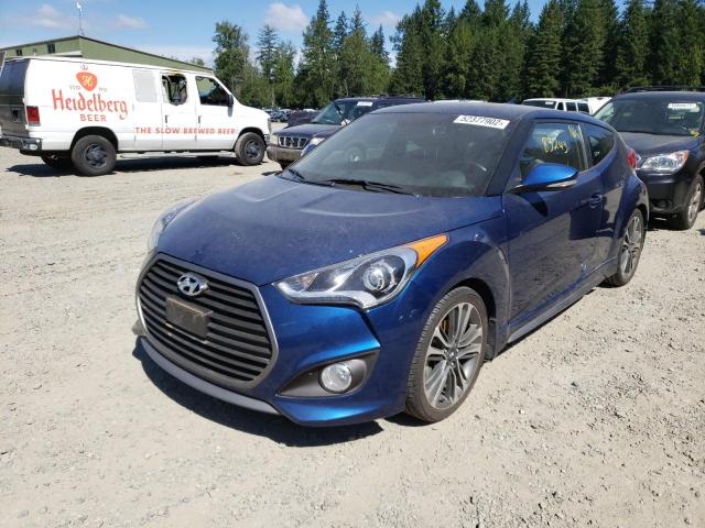 Photo 2 from auction – 2016 HYUNDAI VELOSTER T with VIN KMHTC6AE7GU299096