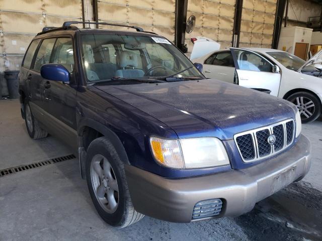 SUBARU FORESTER S 2002 with VIN JF1SF65522H703558 - Photo from auction