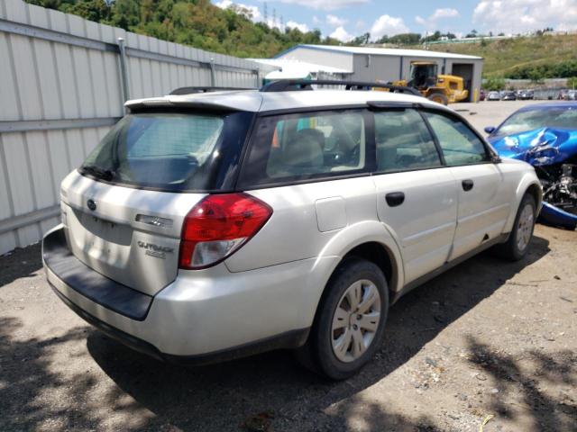Photo 4 from auction – 2009 SUBARU OUTBACK with VIN 4S4BP60C497336431