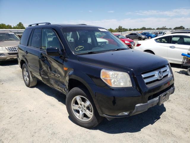HONDA PILOT EXL 2008 with VIN 5FNYF18768B002793 - Photo from auction